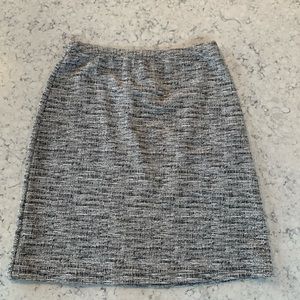 Black and White Pattern Women’s Skirt